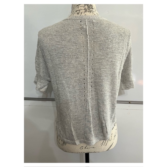 Banana Republic Short Sleeve Deep-V Neck Top - Picture 2 of 3